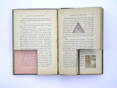 Altered book art