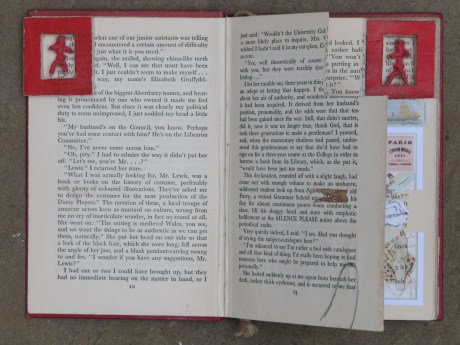 Altered book art