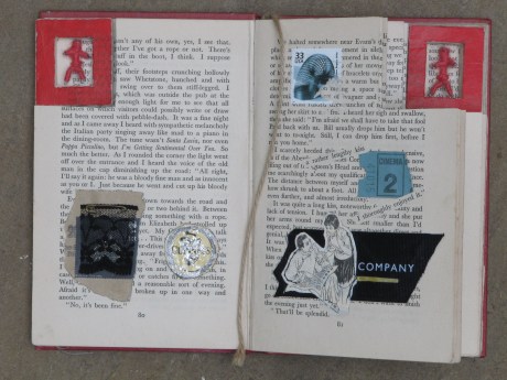 Altered book art