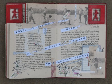 Altered book art