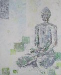 Buddha acrylic on canvas